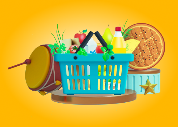 Ramazan Ayı Boyunca Market Alışverişlerine 100 TL Hediye Para! 